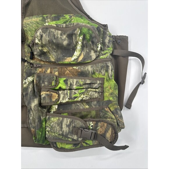 Mossy Oak Obsession Hunting Vest Mens XL Camo Bird Fowl Pockets Outdoor Hiking - Picture 5 of 15